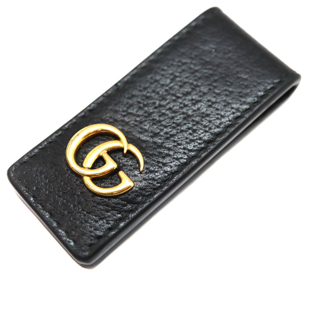 Gucci Money Clip Wallet Black